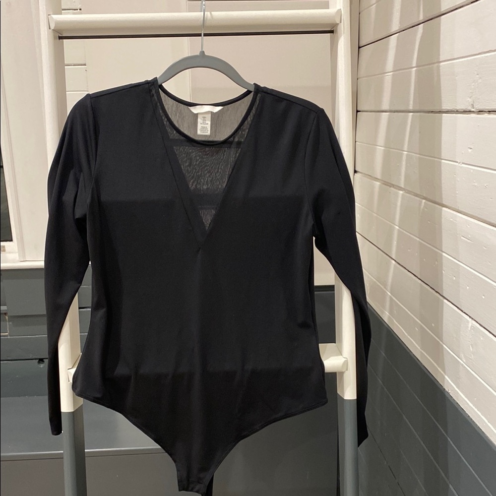 💕3/$40💕Black Long Sleeve Bodysuit